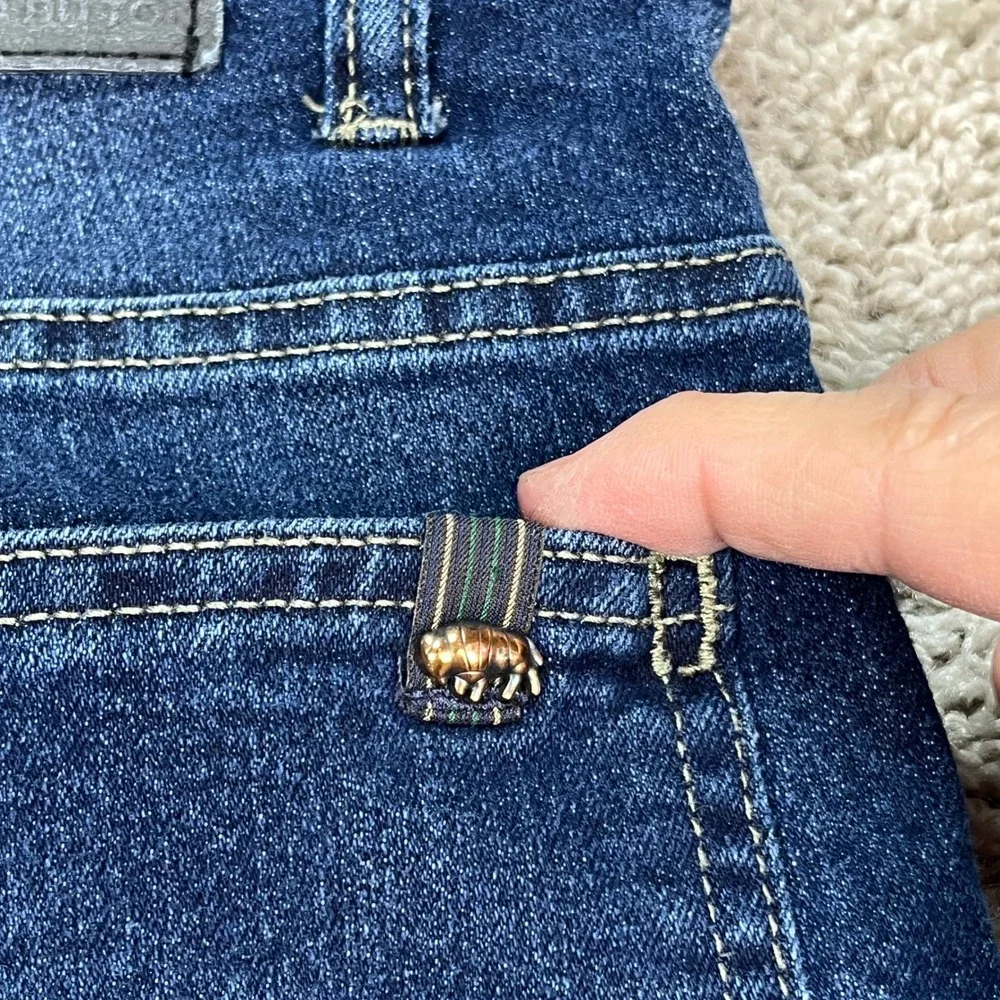 Buffalo David Bitton 1972 Evan-X Shorts Mens 36 12 Dark Wash Stretch Denim EUC - Picture 4 of 10